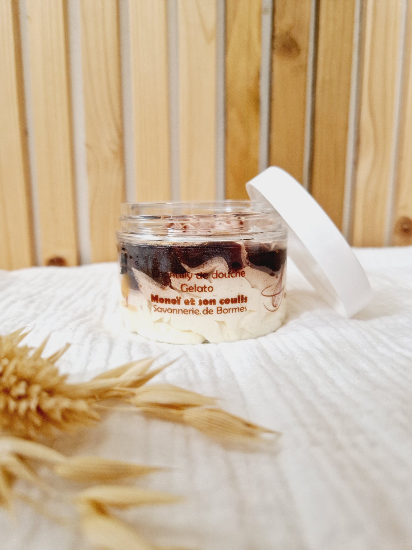 Chantilly de douche - Monoi et son coulis