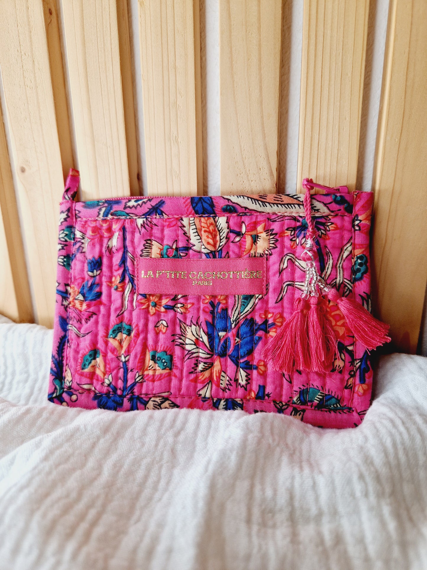 Porte-monnaie - Collection Indienne rose