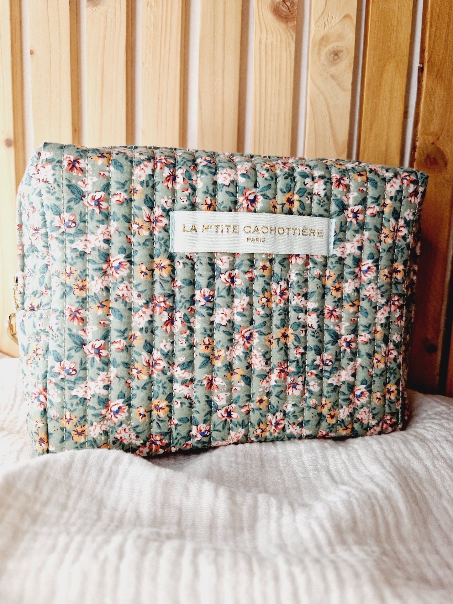 Trousse Jaipur S - Liberty vert
