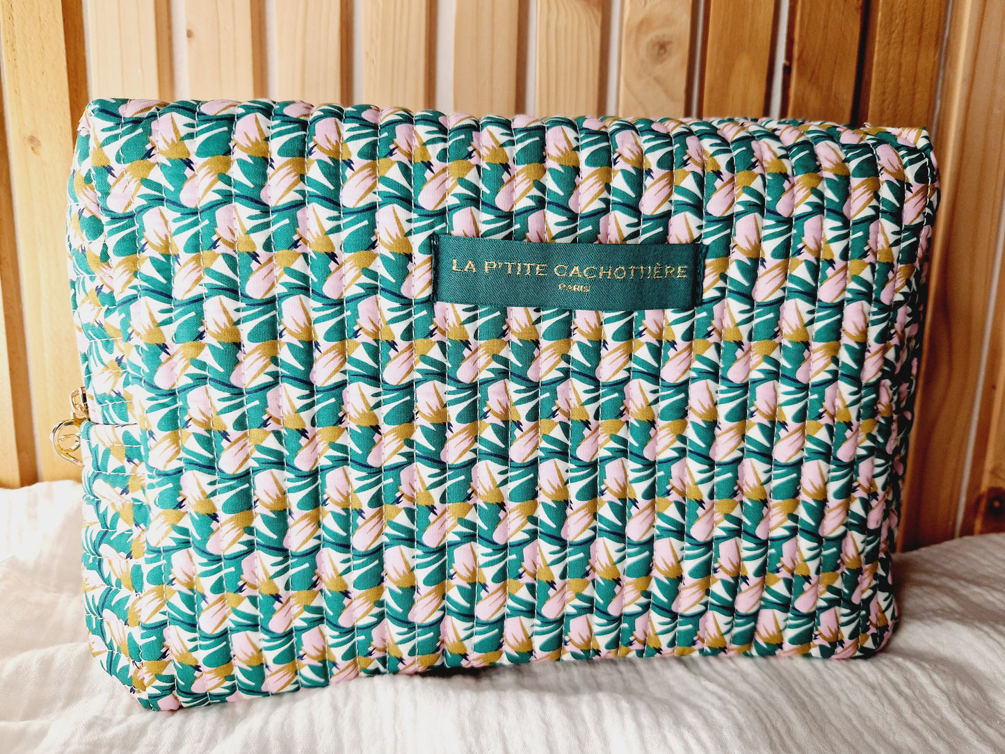 Trousse Jaipur L - Liberty vert