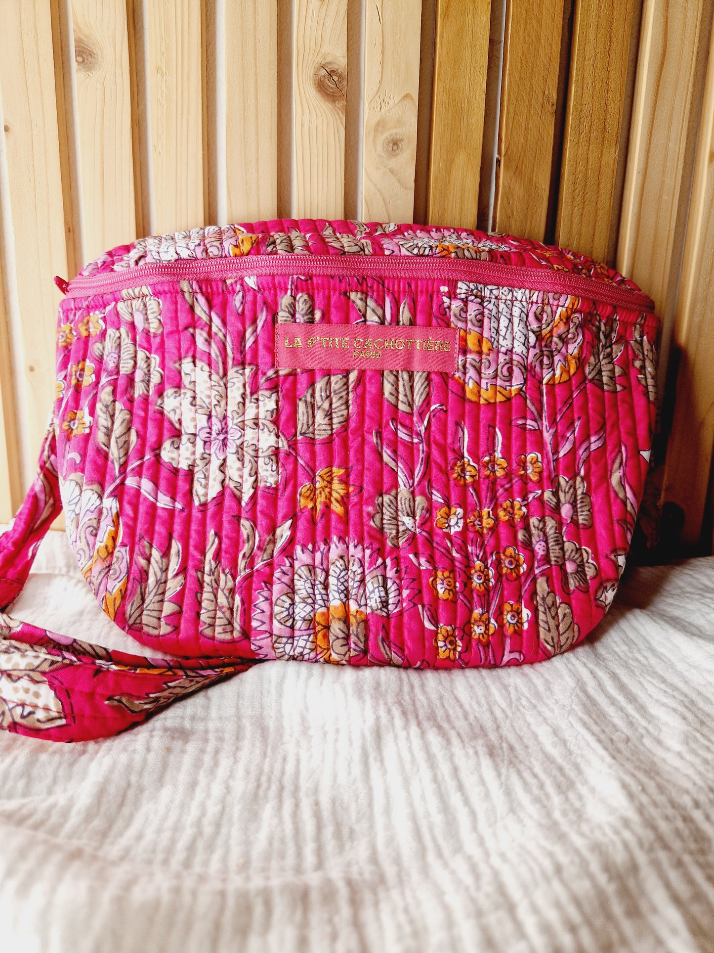 Sac banane - Collection Indienne rose fushia