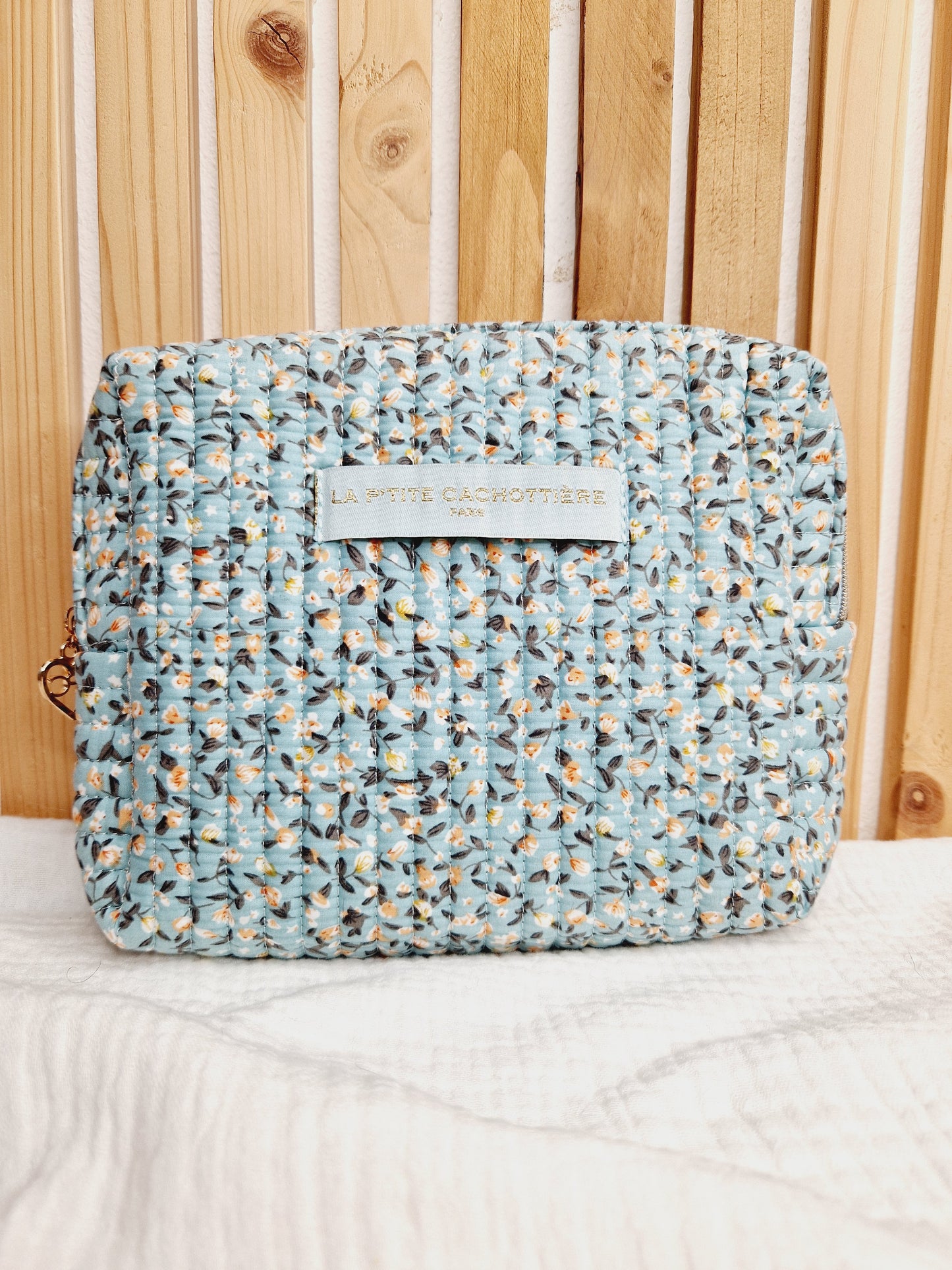 Trousse Jaipur S - Liberty bleu ciel