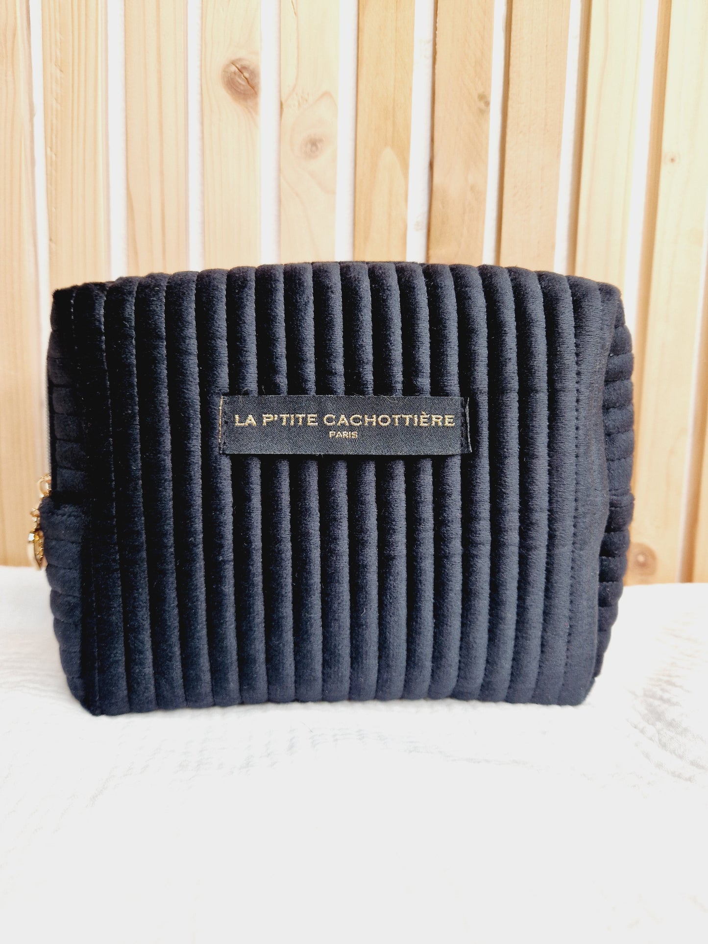 Trousse Jaipur S - Velours noir