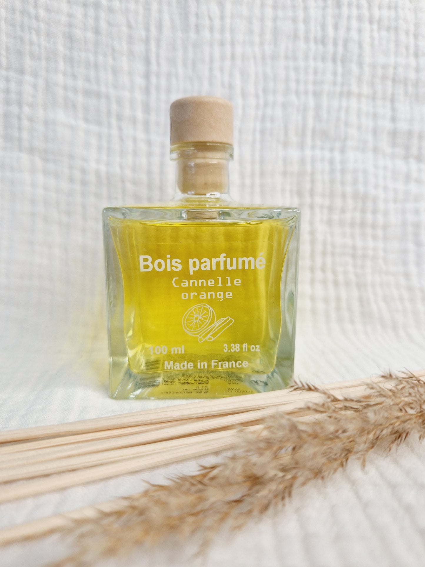 Bois parfumé 100ml - Cannelle orange