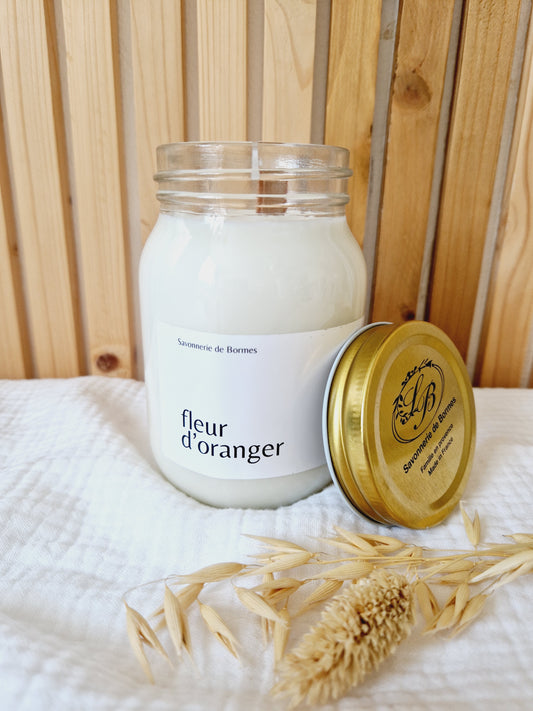 Pot de cire - Fleur d'oranger