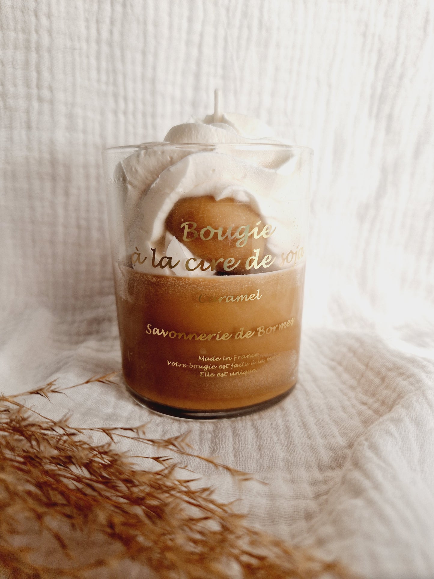 Bougie pâtissière - Caramel