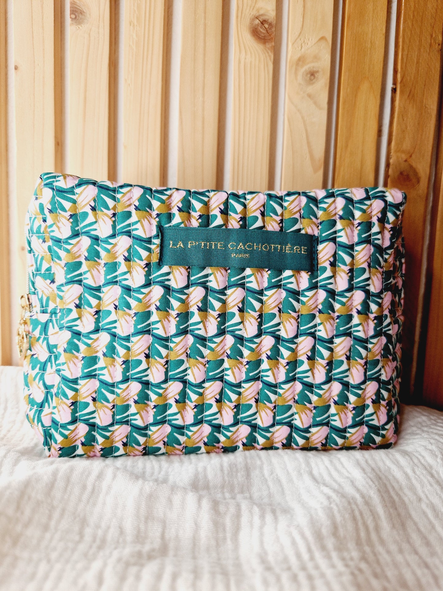 Trousse Jaipur S - Liberty vert