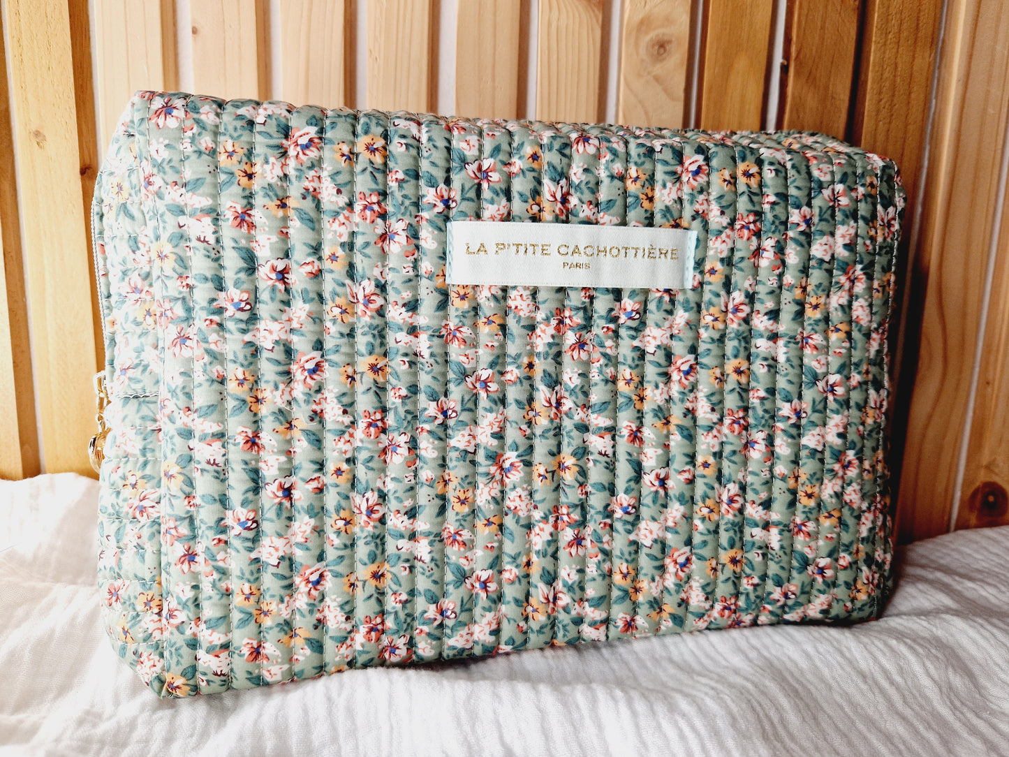Trousse Jaipur L - Liberty vert