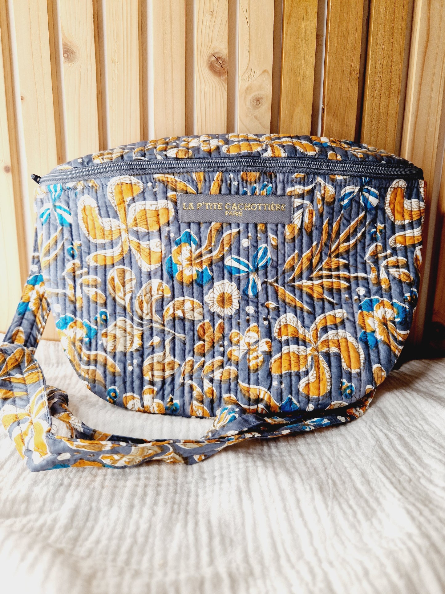 Sac banane - Collection Indienne gris