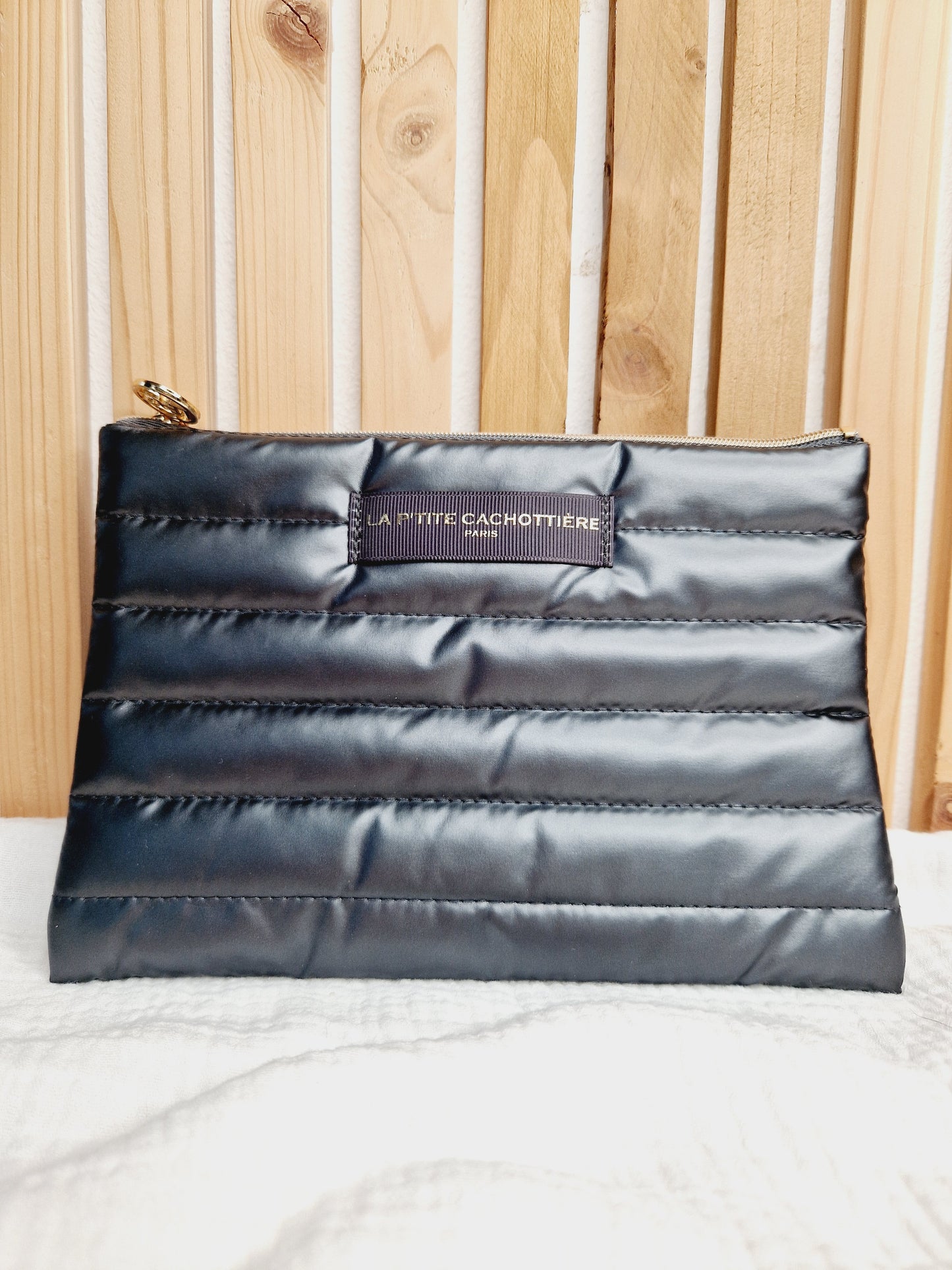 Pochette A5 - Doudoune gris