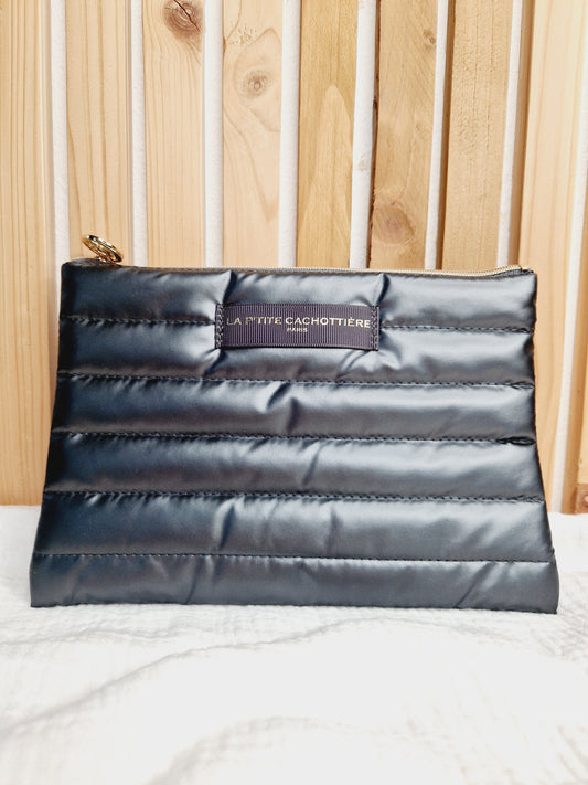 Pochette A5 - Doudoune gris