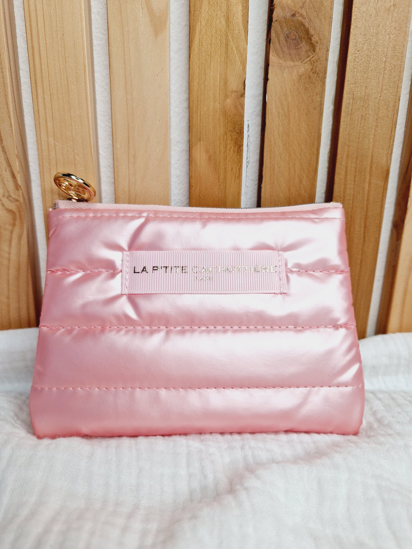 Porte-monnaie - Doudoune rose
