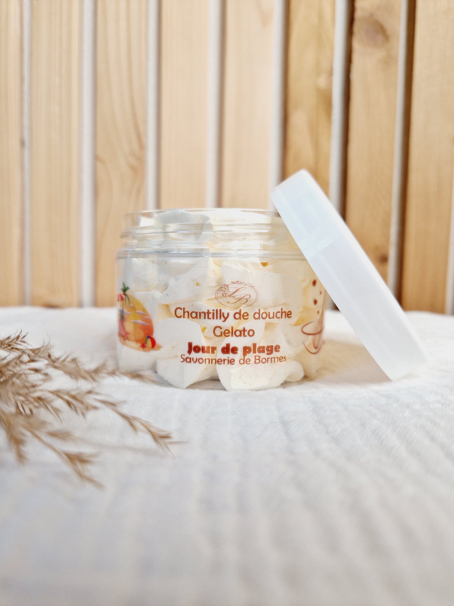 Chantilly de douche - Jour de plage