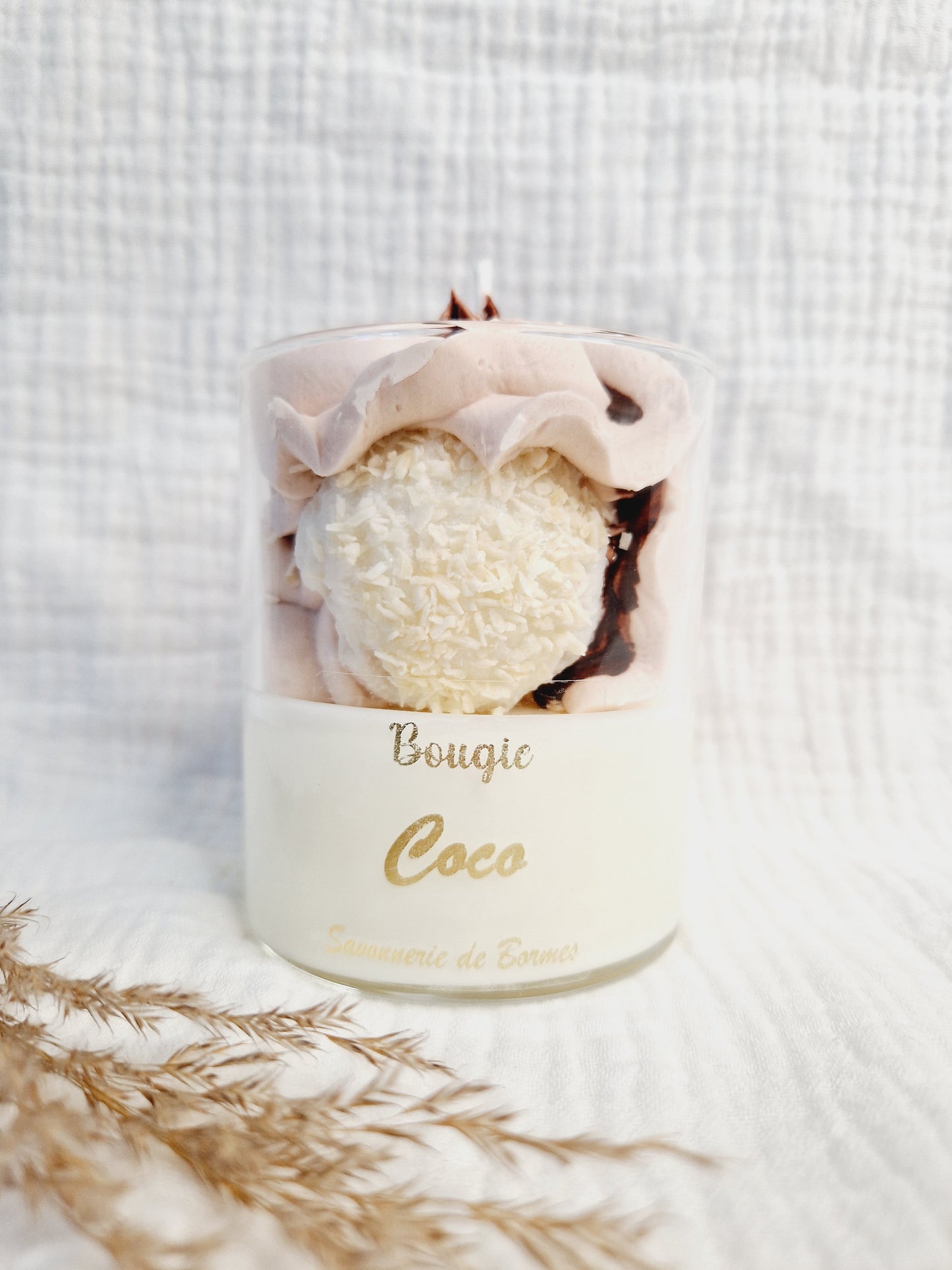 Bougie pâtissière - Coco gourmand