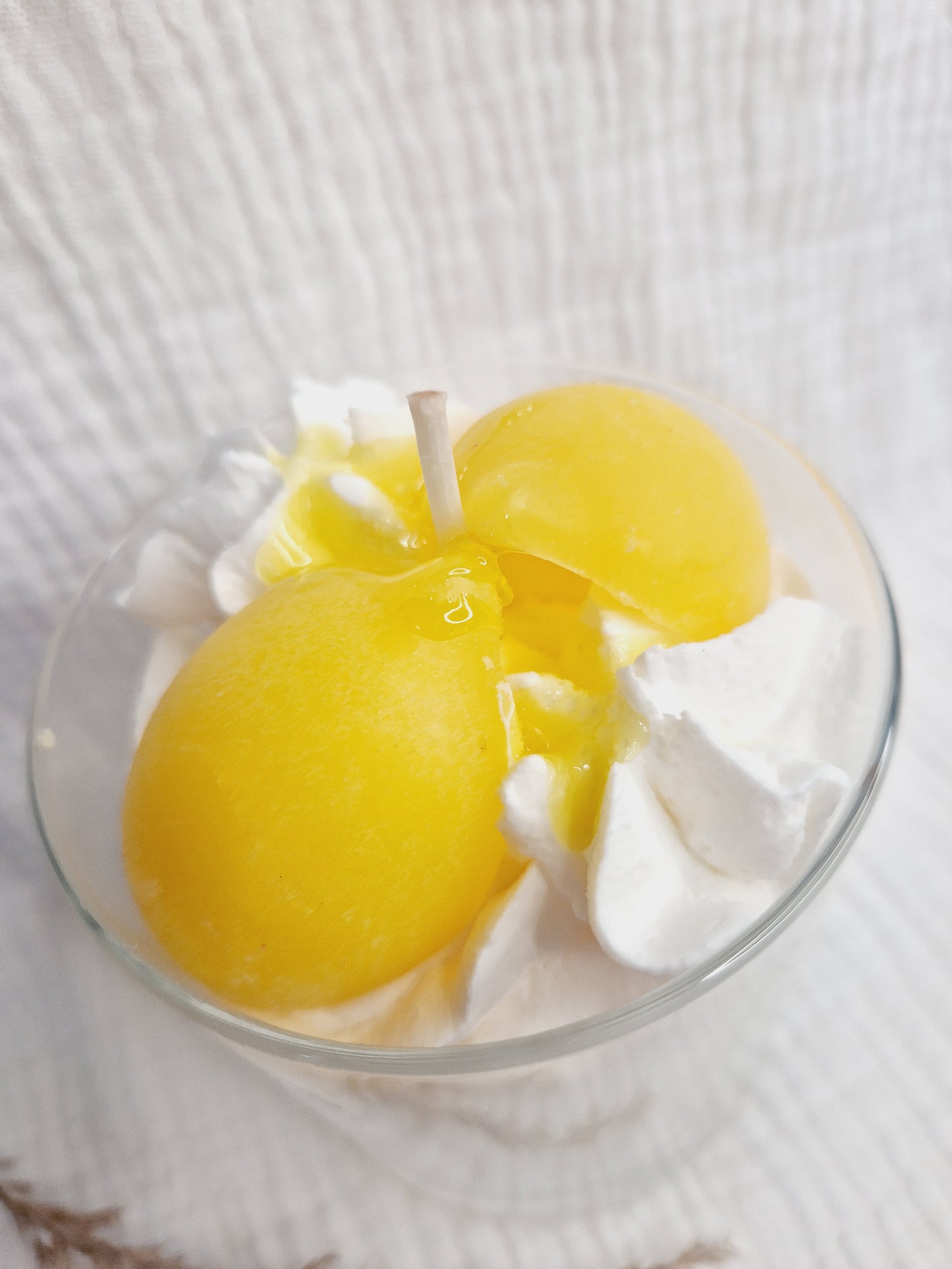 Bougie génoise - Tarte au citron